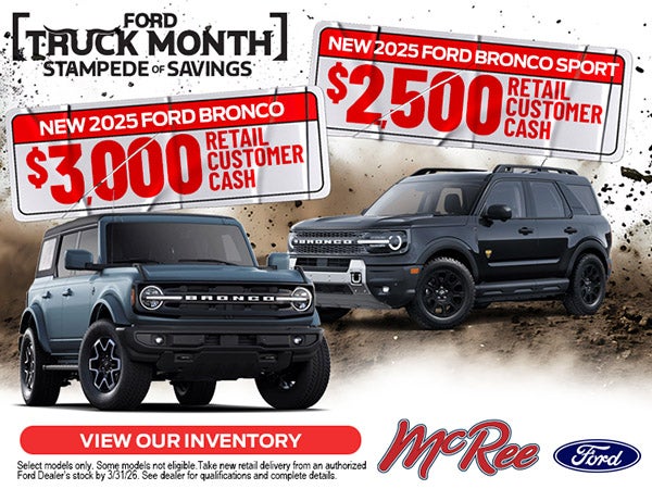 26 Truck Month Bronco/Bronco Sport