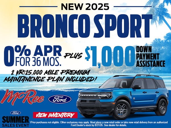 Summer Event Bronco Sport
