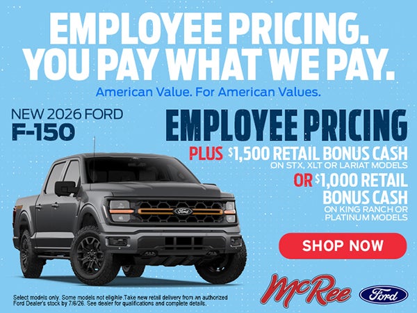 2026 F150 Employee pricing