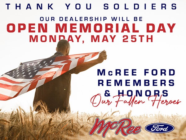 2026 Memorial Day Hours