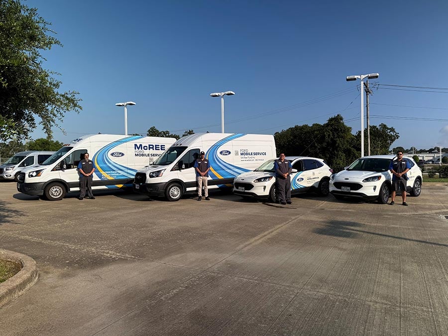 Mobile Service at McRee Ford, Inc. in Dickinson, TX